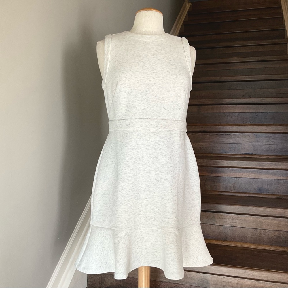 Knit Gray Sleeveless Dress